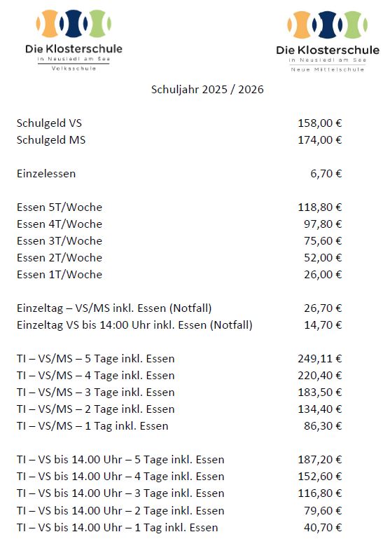 Schulgeld